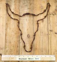 Steer Head ~ Country Folk Art